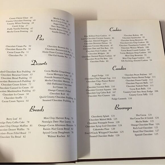 Vintage 1992 Hershey’s 1934 Cook Book Hardcover EUC - Picture 6 of 10